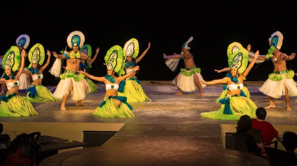 Luau performers for the TaoTao Tasi show in Tumon, Guam