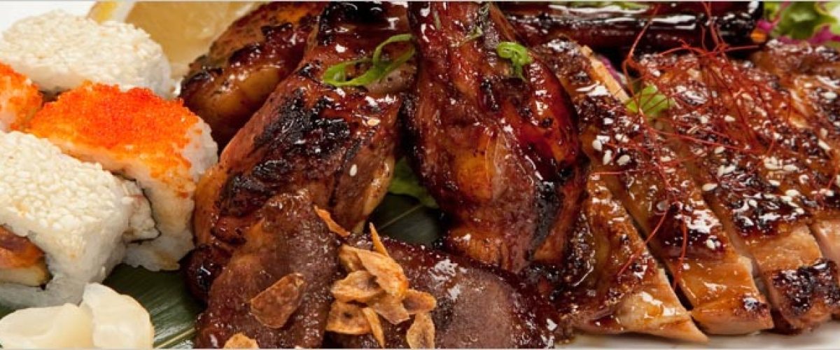 dining-banner Sushi and chicken dinner