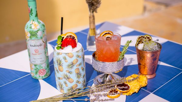 a cake sitting on top of a table