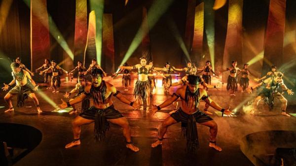 a group of people sitting at a table