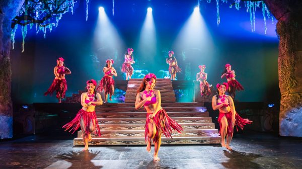 a group of people on a stage