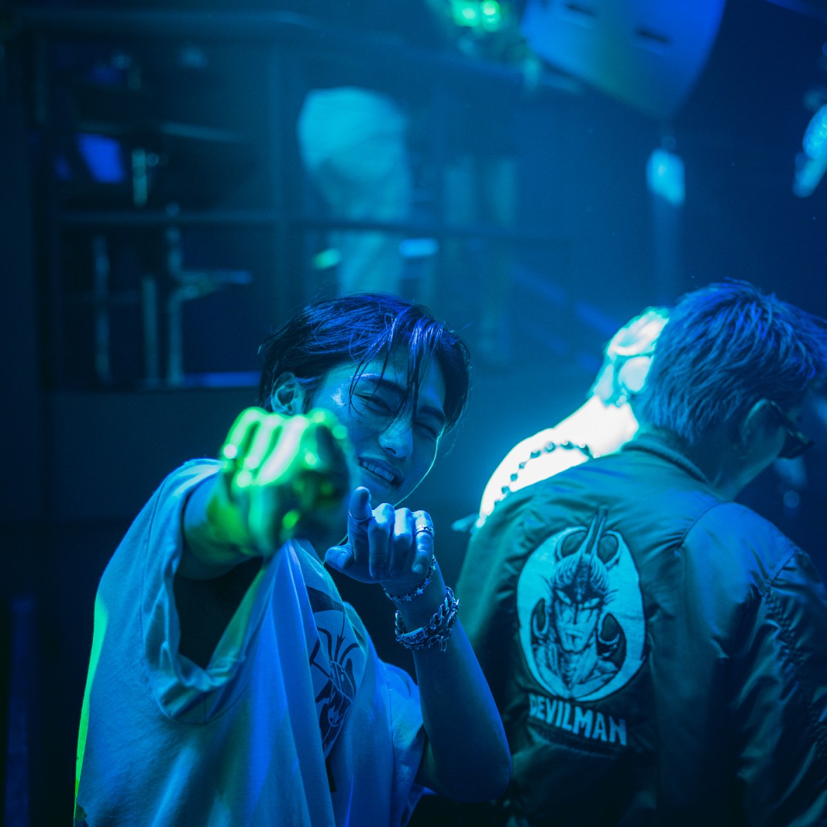 zoh dj a person standing on a stage