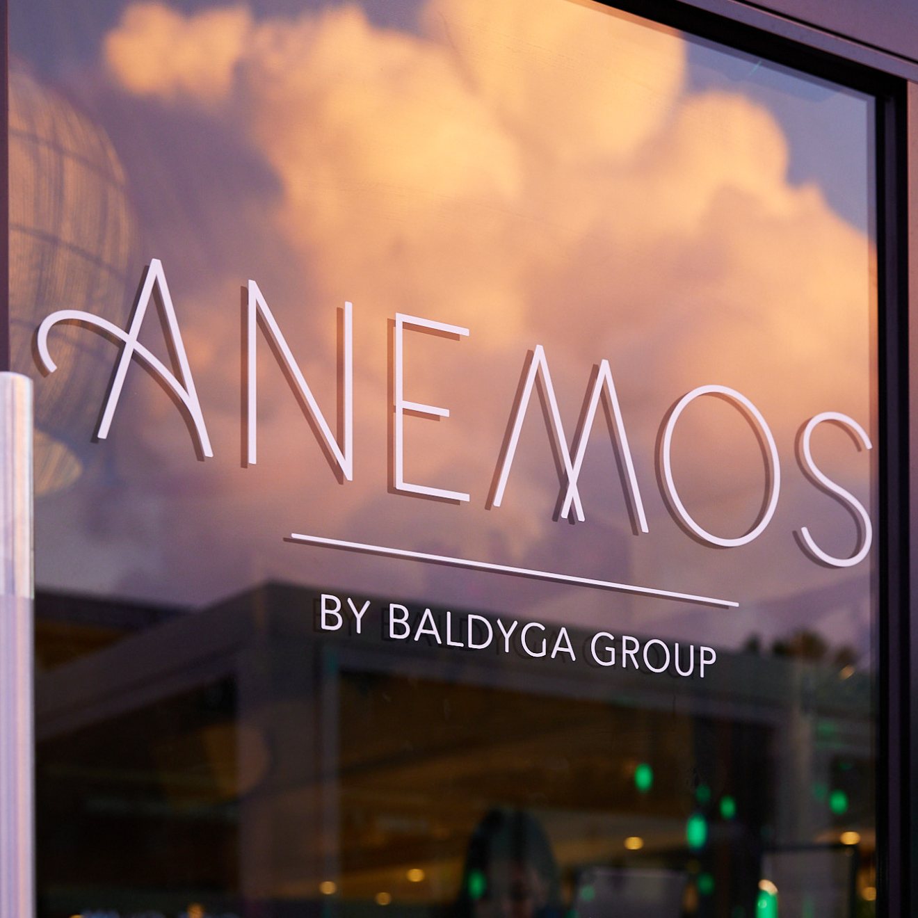 a store front at day