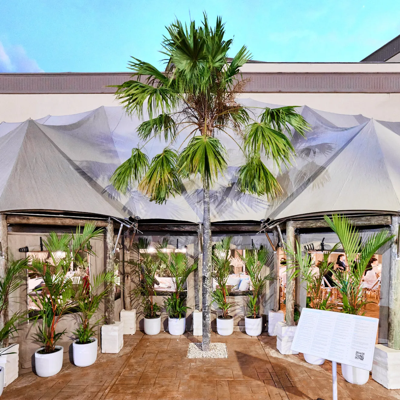 a store inside of a building