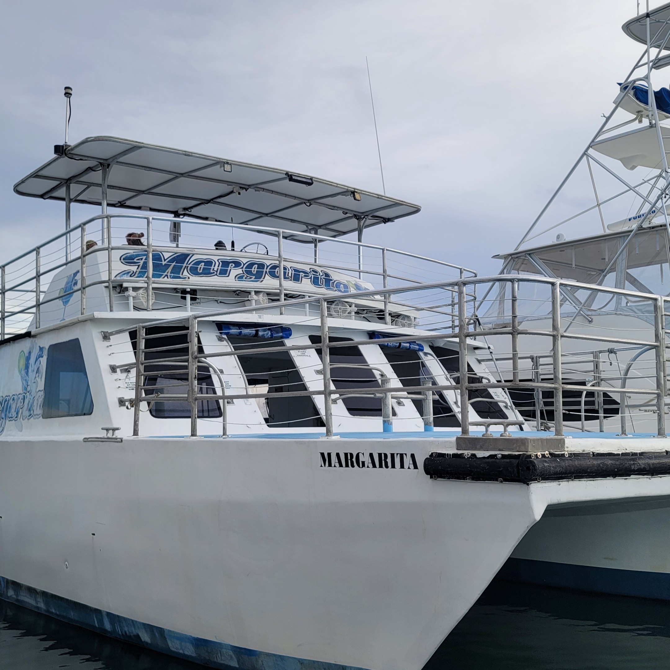 a large ship in the water