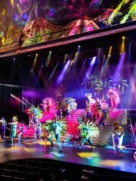 a group of people on a stage