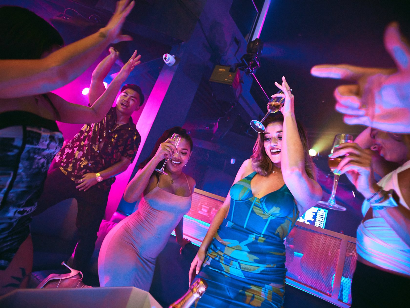 a group of people on a stage