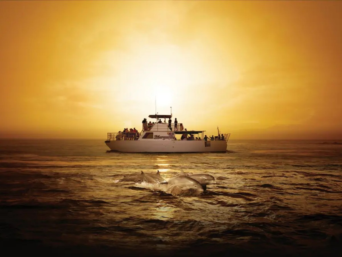 a boat on a body of water