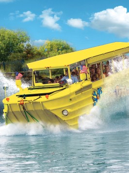 a small boat in a body of water