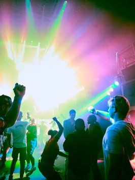 a group of people on a stage