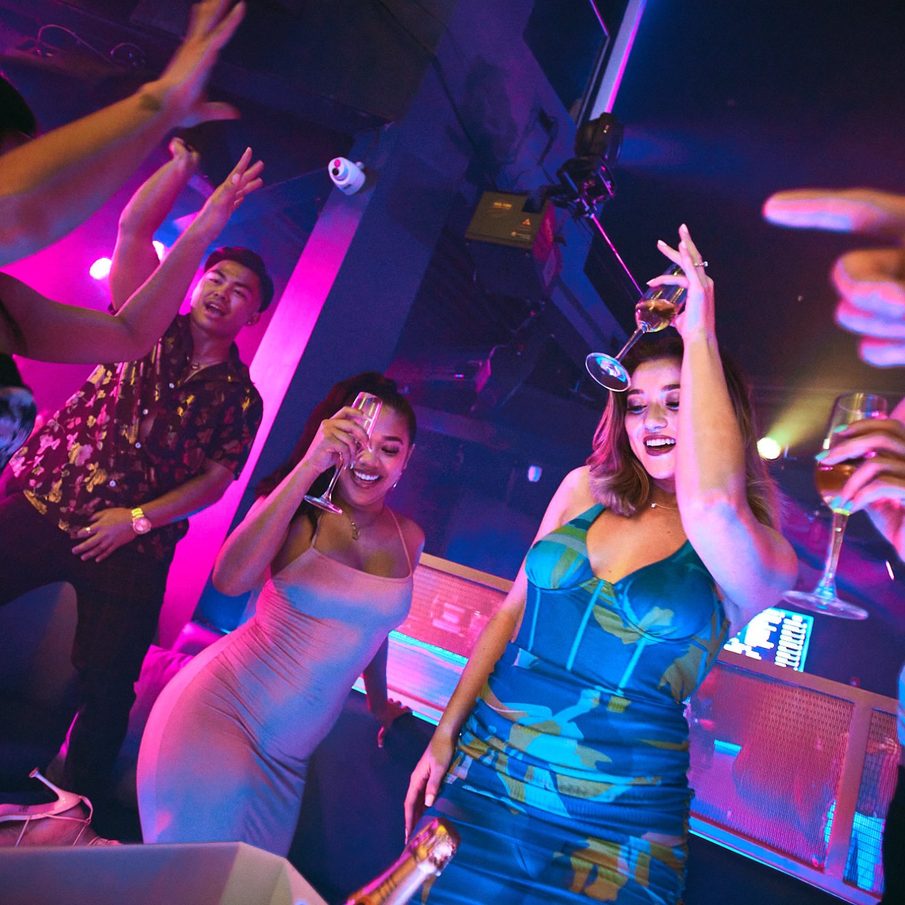 a group of people on a stage