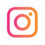 Instagram logo featuring a gradient outline of a camera and circular lens on a white background.